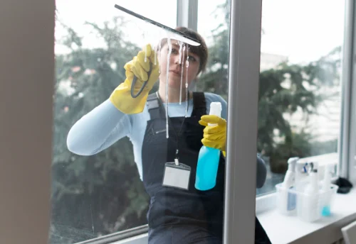 Nettoyage de vitres intérieures et extérieures à Saint-Clément-des-Levées